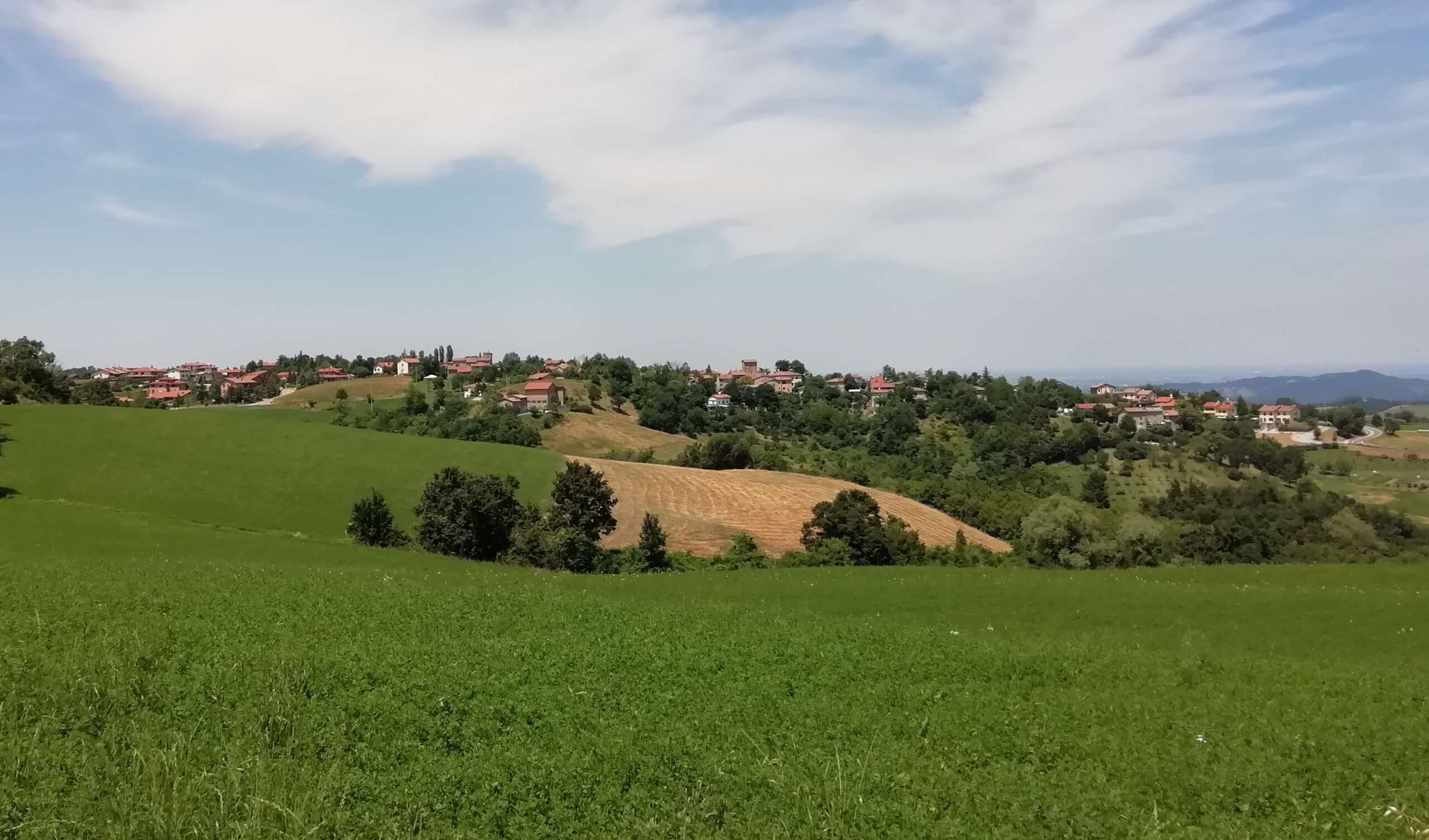 Vista panoramica di montepastore